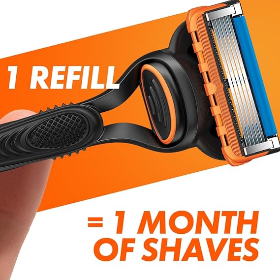 Gillette Fusion5 Men's Razor + 10 Razor Blade Refills