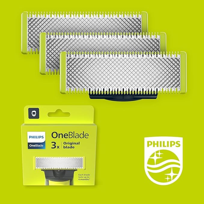 Philips OneBlade Original Replacement Blades 3 pack