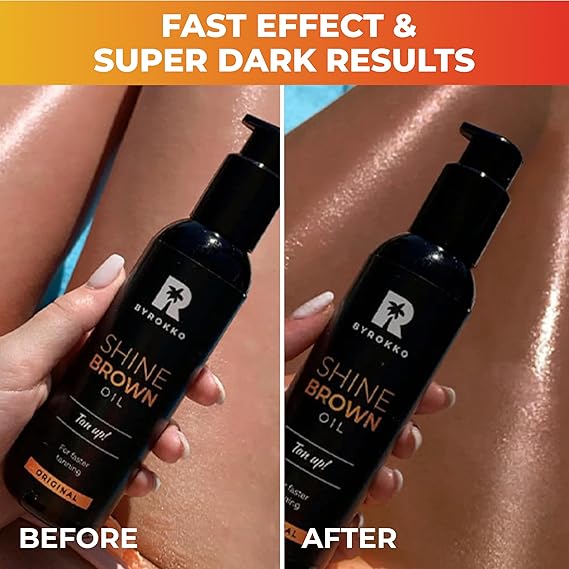 Shine Brown Premium XXL Tan Accelerator Oil