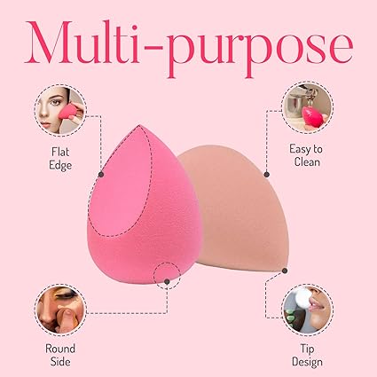 Makeup Sponge Set- 4 Pcs