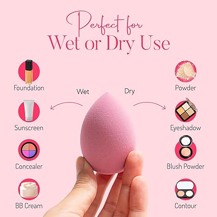 Makeup Sponge Set- 4 Pcs