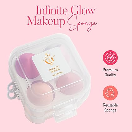 Makeup Sponge Set- 4 Pcs