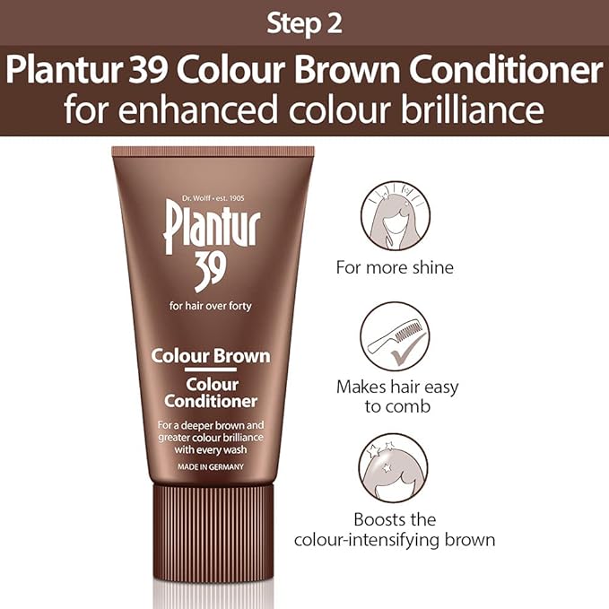 Shampoo and Conditioner Set for Brown Brunette Hair