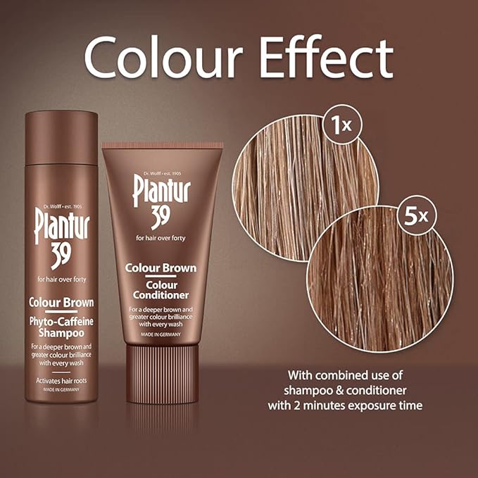 Shampoo and Conditioner Set for Brown Brunette Hair