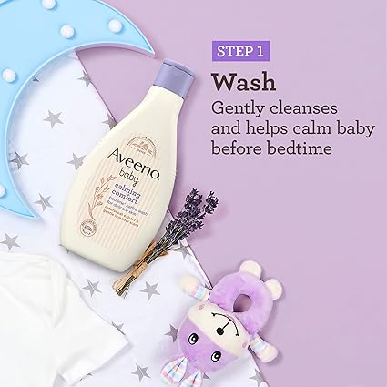 Calming Comfort Bedtime Set - Bath and Wash Plus Lotion