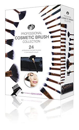 Professional Cosmetic Make Up Brush Set - 24-Piece