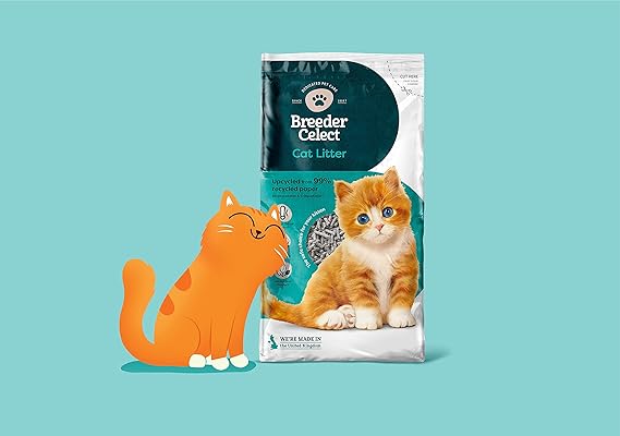 Recycled Paper Cat Litter, 30 L