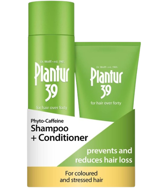 Shampoo and Conditioner Set Prevents and Reduces Hair Loss