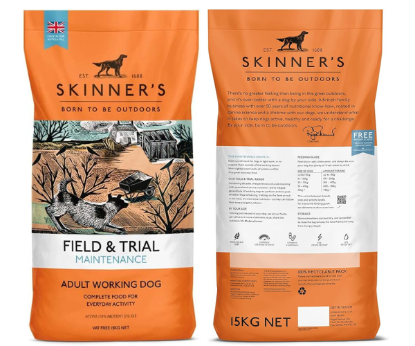 Adult Dog Food, For Overweight or Less Active Dogs, 15kg