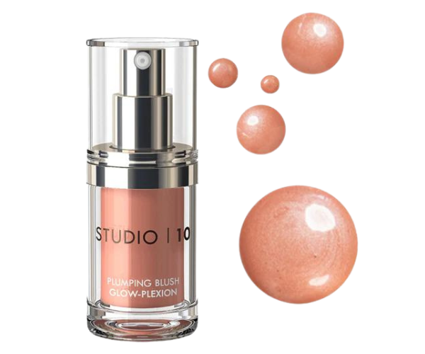 Plumping Blush Glow-Plexion Makeup - Liquid Blush