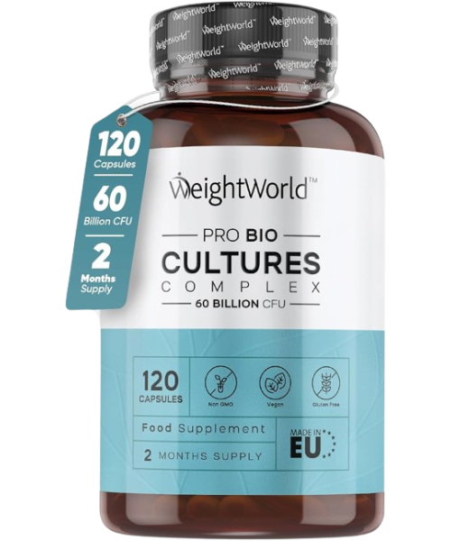 120 Vegan Probiotic Complex Capsules for Adults