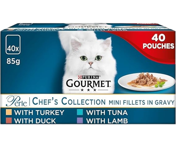 Collection in Gravy Wet Adult Cat Food 40x85g